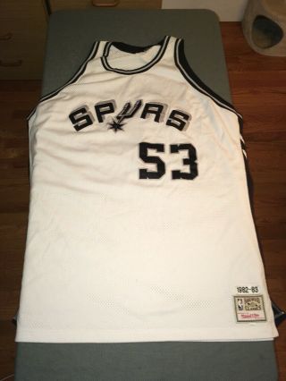 Mitchell & Ness Artis Gilmore San Antonio Spurs 53 Jersey - - Size 60