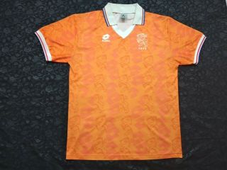 Vintage Lotto Holland World Cup 1994 Football Soccer Jersey Shirt