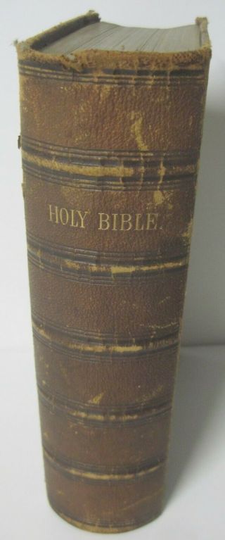 1864 The Holy Bible Old And Testaments Oxford University Press Hc Book