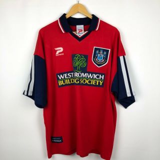 Vintage West Bromwich Albion 1997 1999 Away Football Shirt Soccer Jersey Patrick