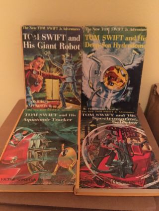 Sale99 Set Of Tom Swift Jr.  Adventure Books - Hb - Pc 4 11 15 23