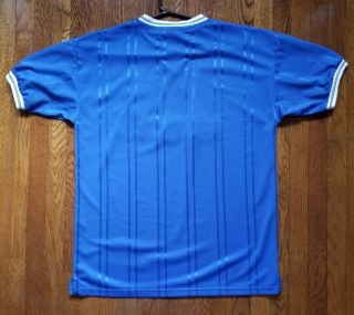 Everton FC Official Soccer Shirt Mens,  L 1984 FA Cup Final Retro Home Kit Shirt 2