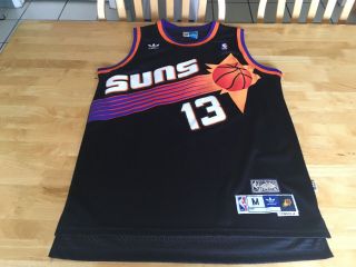 Steve Nash Adidas Hardwood Classic Phoenix Suns 1996 Rookie Jersey Men’s Medium