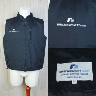 Vintage 2000 Bmw Williams Team Racing Formula 1 Vest Sleeveless Gilet Size M