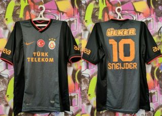 Wesley Sneijder Galatasaray As Turkey Football Shirt Soccer Jersey Mens Size L
