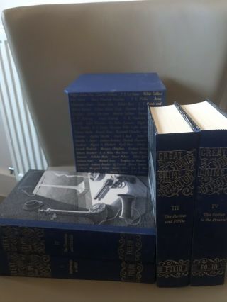 Folio Society Great Stories Of Crime And Detections