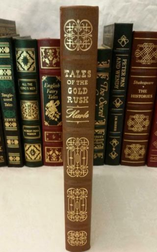 Easton Press Bret Harte Tales Of The Gold Rush Masterpieces American Literature