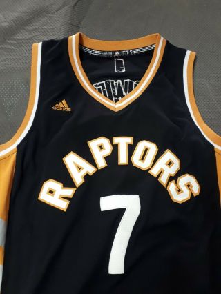 Adidas NBA Toronto Raptors Jersey Alternate Kyle Lowry Mens Med 3