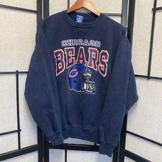 Vintage 90s Champion Chicago Bears Crewneck Sweatshirt Usa Xl Sp1