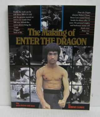 The Making Of Enter The Dragon Robert Clouse 1987 Bruce Lee Martial Arts