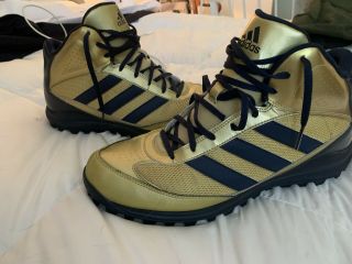 Notre Dame Football Team Issue Game Worn Adidas Cleats 14