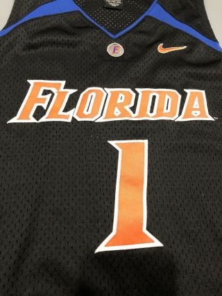 Nike Team Elite Men ' s Florida Gators 1 Basketball Jersey Sz XL Length,  2 Sewn 2