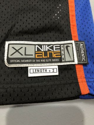 Nike Team Elite Men ' s Florida Gators 1 Basketball Jersey Sz XL Length,  2 Sewn 3