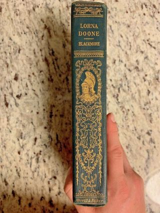 Circa 1900 Antique Book " Lorna Doone "