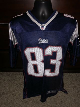 Equipment Nfl Players On Field Patriots 83 Wes Welker Jersey Size Medium