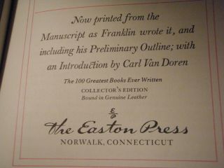 RARE Easton Press 