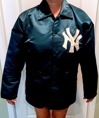 Vintage Ny Yankees Satin Jacket