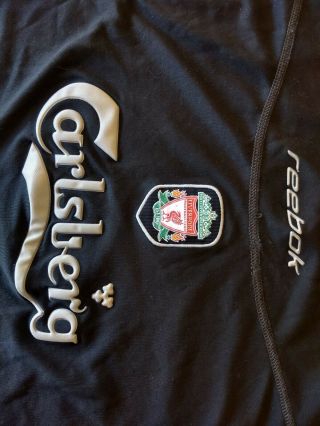 Reebok Liverpool 2002 - 2003 away soccer jersey football shirt - men ' s size L 2
