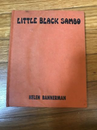 Vintage " Little Black Sambo " - Helen Bannerman & Eulalie - Platt & Munk 1955
