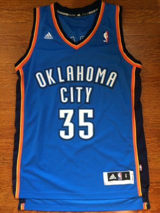Adidas Kevin Durant Oklahoma City Thunder Jersey Size S Length,  2 Stitched Nba