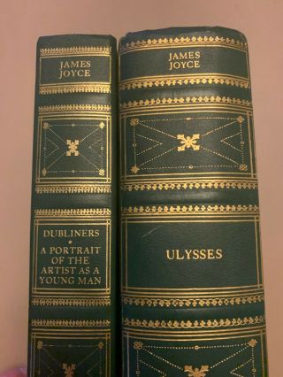 2 James Joyce Vols Dubliners/portrait Of The Artist As A Young Man & Ulysses Icl