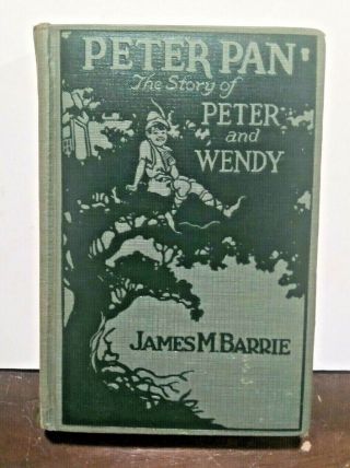 Peter Pan,  The Story Of Peter Pan And Wendy,  By James Barrie,  Published 1911
