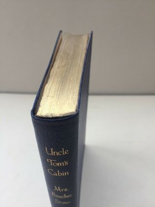 Vintage classic Book Uncle Tom ' s Cabin by Harriet Beecher Stowe illustrated 1940 3