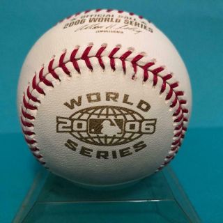 2006 Mlb World Series Official Rawlings Baseball - Cardinals/tigers