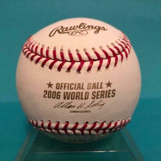 2006 MLB World Series Official Rawlings Baseball - Cardinals/Tigers 2