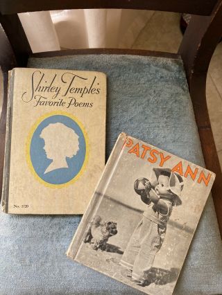 1930s Patsy Ann & Shirley Temple Books Antique