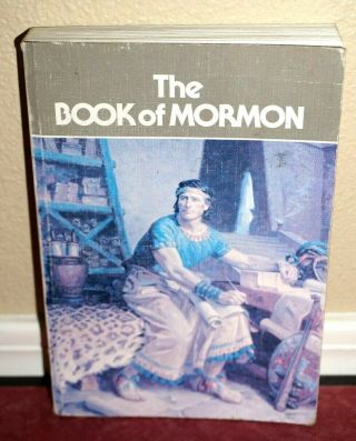 Rare 1974 Expo Book Of Mormon,  World Fair Spokane Washington Exposition Lds