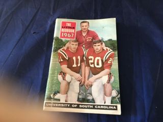 1967 University Of South Carolina Gamecocks Football Media Guide/yearbook