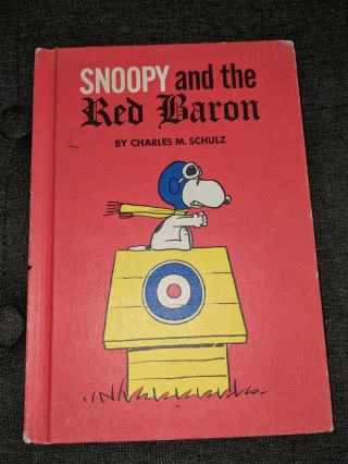 1966 Vintage Snoopy And The Red Baron By Charles M.  Schulz First Edition