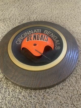 Vintage 1970’s Cincinnati Bengals Football Helmet Plaque Joe Burrow