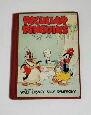 Peculiar Penguins In Walt Disney Silly Symphony 1934 Walt Disney 1st Edition