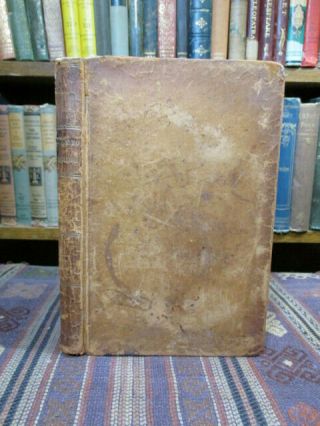 1846 Colby A Guide To Health W/ 10 Woodcuts Of Herbs & Supports Midwives Rare Bk