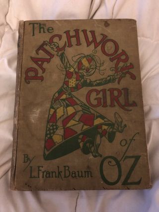 The Patchwork Girl Of Oz By L.  Frank Baum First Edition Later State 1923