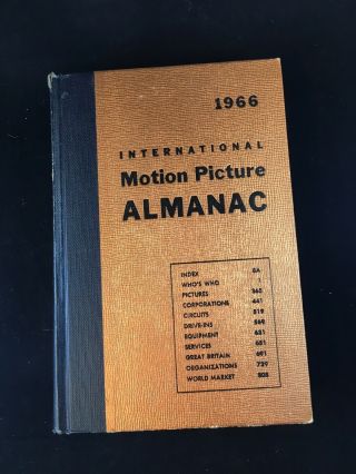 1966 International Motion Picture Almanac