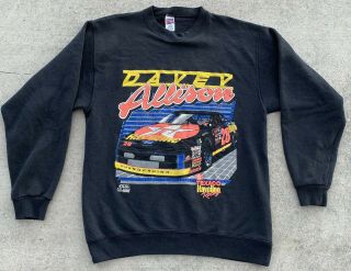 1991 Davey Allison Havoline 28 Ford Nascar Winston Cup Series Sweatshirt - Med