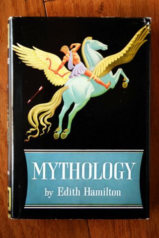 Mythology By Edith Hamilton 1942 Hc/dj Steele Savage (ancient History)