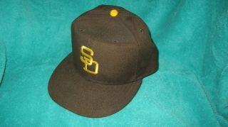San Diego Padres Era 59fifty 1969 Throwback Baseball Cap Brown 7 1/2