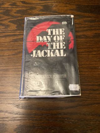 The Day Of The Jackal Frederick Forsyth 1st Edition 1971 Hutchinson