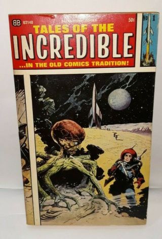 Frank Frazetta Tales Of The Incredible 1965 Ballantine First Edition E.  C.  Comics