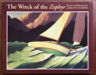 Vg 1983 Hc In Dj First Edition Wreck Of The Zephyr Chris Van Allsburg Caldecott