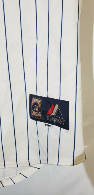 2014 Chicago Cubs Wrigley Field 100 Years Sewn Majestic Jersey USA Sz Large 3