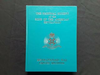 The National Society Sons Of The American Revolution War Graves Register Book