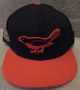 Baltimore Orioles Mlb Era 59fifty Size 7 1/2 Sample Baseball Hat Cap