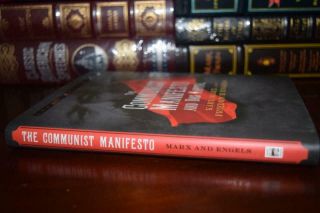 Communist Manifesto by Karl Marx Hardcover Dust Jacket Deluxe Gift 2