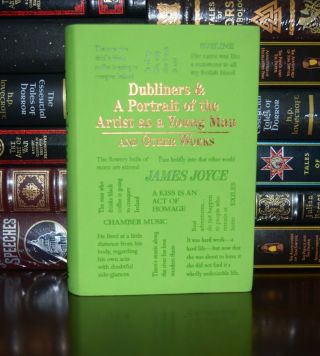 Dubliners & Portrait Of The Artist As A Young Man James Joyce Leather Feel