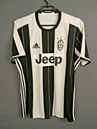 Juventus Jersey 2016/17 Home Medium Shirt Men Football Maglia Adidas Ai6241 Ig93